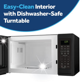 GE microwave ideal for dorm rooms and apartments with reliable performance