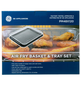 GE PM48X120 oven-safe up to 500°F for versatile recipes.