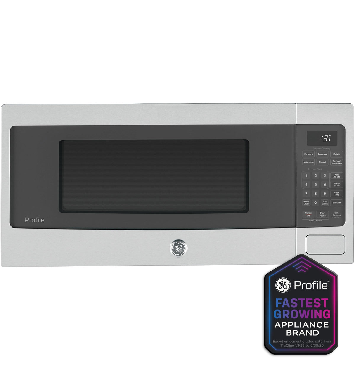 GE Profile PCHK11S1WSS built-in capable design with trim kit readiness