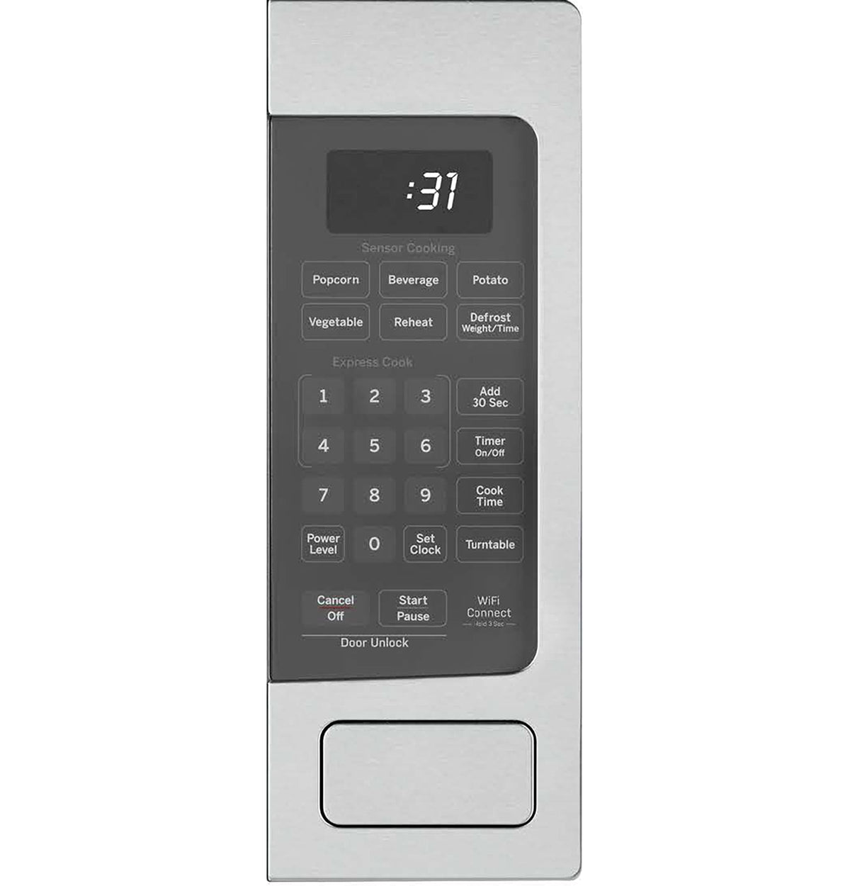 GE Profile PCHK11S1WSS Wi-Fi control screen and mobile access for kitchen management