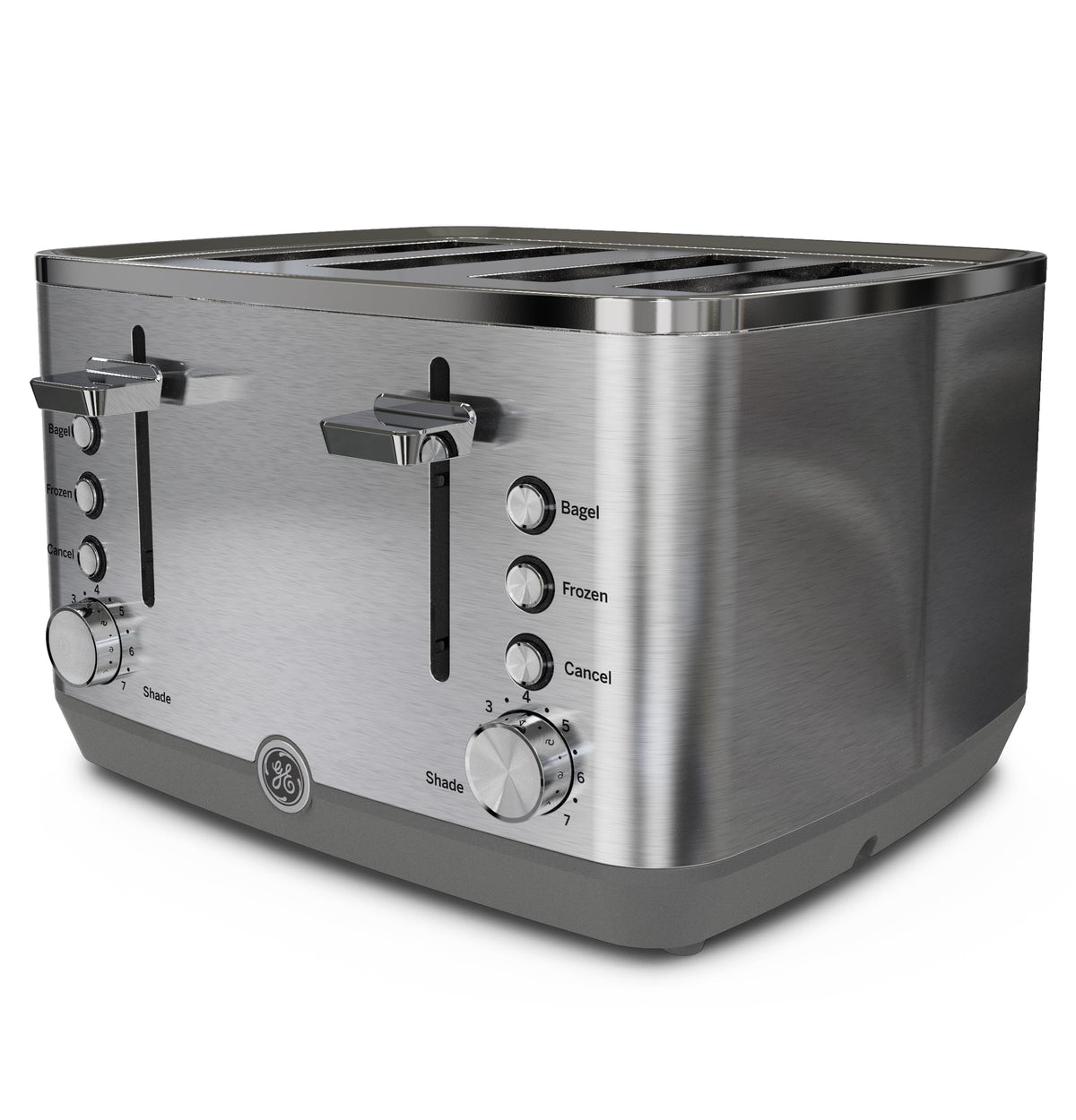 GE toasting evenly across all slices for consistent results