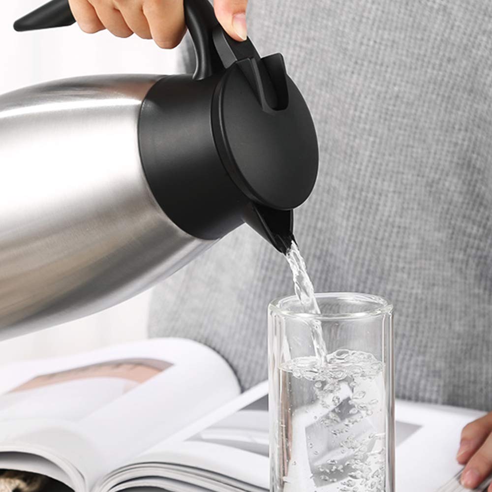 GearRoot 68oz carafe in use pouring coffee effortlessly