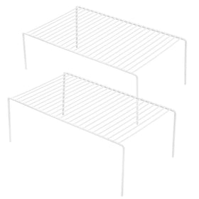 GEDLIRE cabinet shelf set 2 drying dishes keeps counters tidy