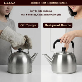 GEDO interior and exterior coating-free design helps resist peeling and odors.