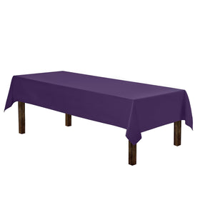 Gee Di Moda heavy-duty polyester tablecloth demonstrates durability for repeated events.