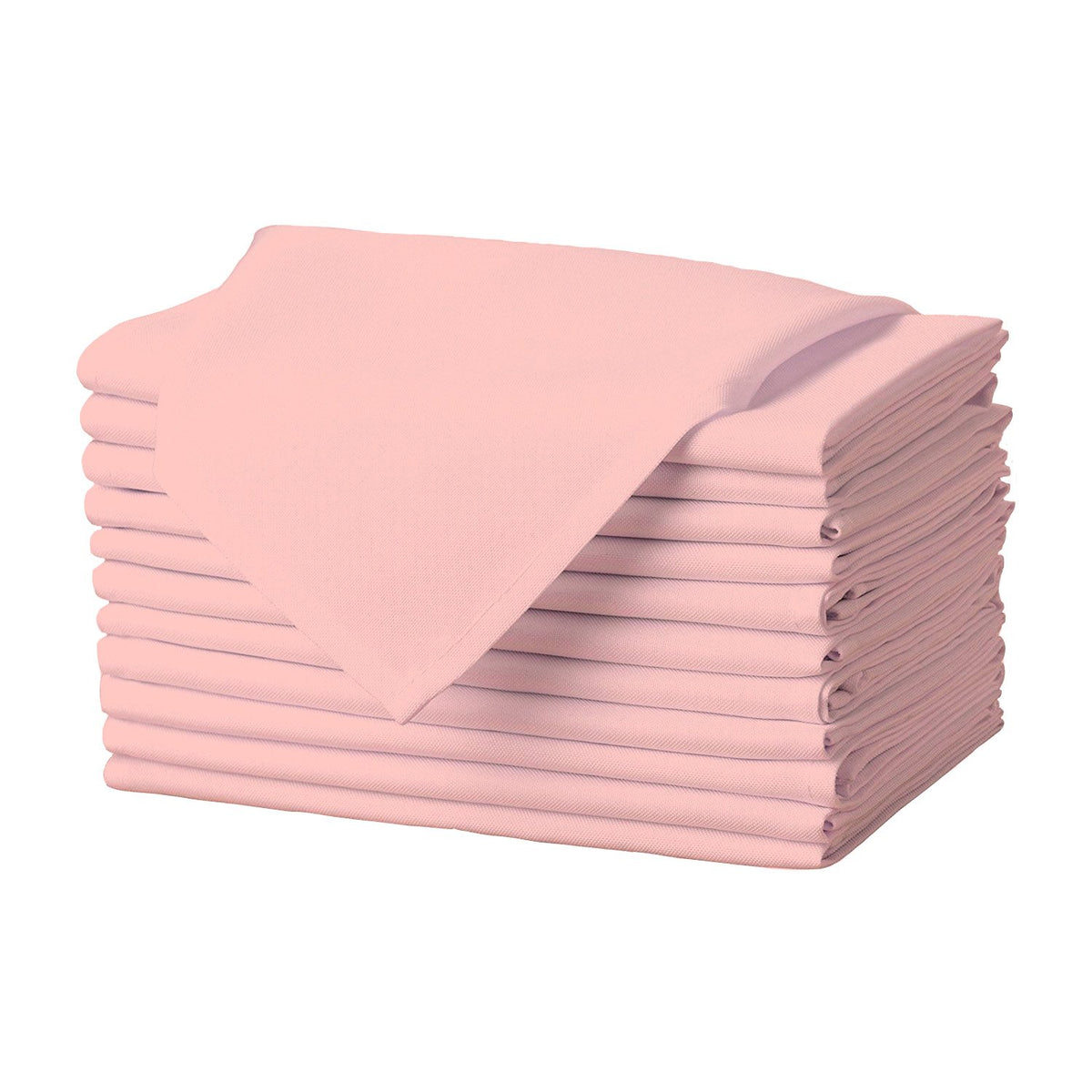 Gee Di Moda napkins 17x17 pink set with clean seams for elegant table settings.