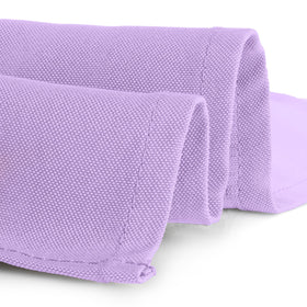 Gee Di Moda tablecloth hemmed edges detail for a clean, professional finish.