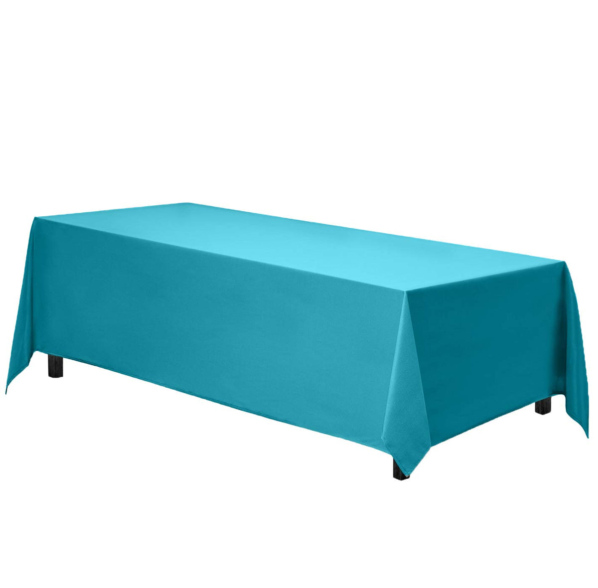 Gee Di Moda wrinkle-resistant fabric tablecloth maintains a crisp look after washing