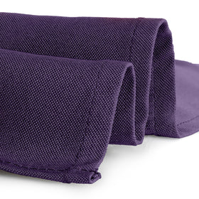 Gee Di Moda washable purple tablecloth offers easy care for busy hosts.
