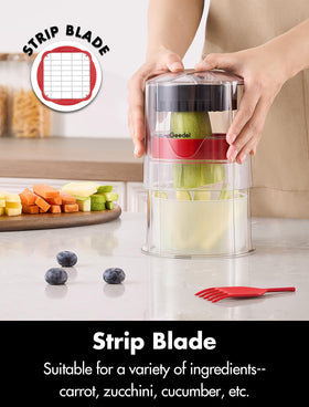 Geedel apple corer blade for clean cores