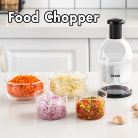 Geedel Compact hand-held design fits small kitchens and quick snacks.