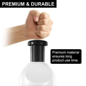Geedel Easy-Clean hand chopper for quick rinse and cleanup after meal prep.