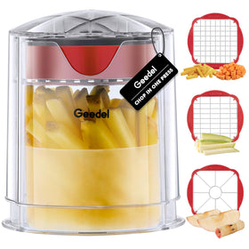 Geedel French Fry Cutter front view for quick at-home prep