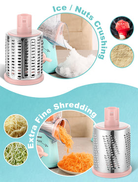 Geedel crushing blade for soft ingredients and even textures