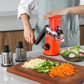 Geedel top rack dishwasher safe components simplify cleanup.