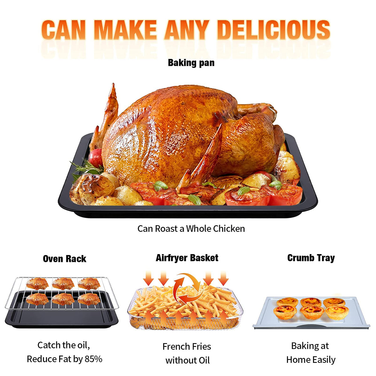Geek Chef app recipes view highlights 100+ guided meals for daily variety.