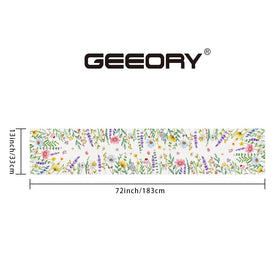 Geeory easy-care fabric resists spills and cleans easily