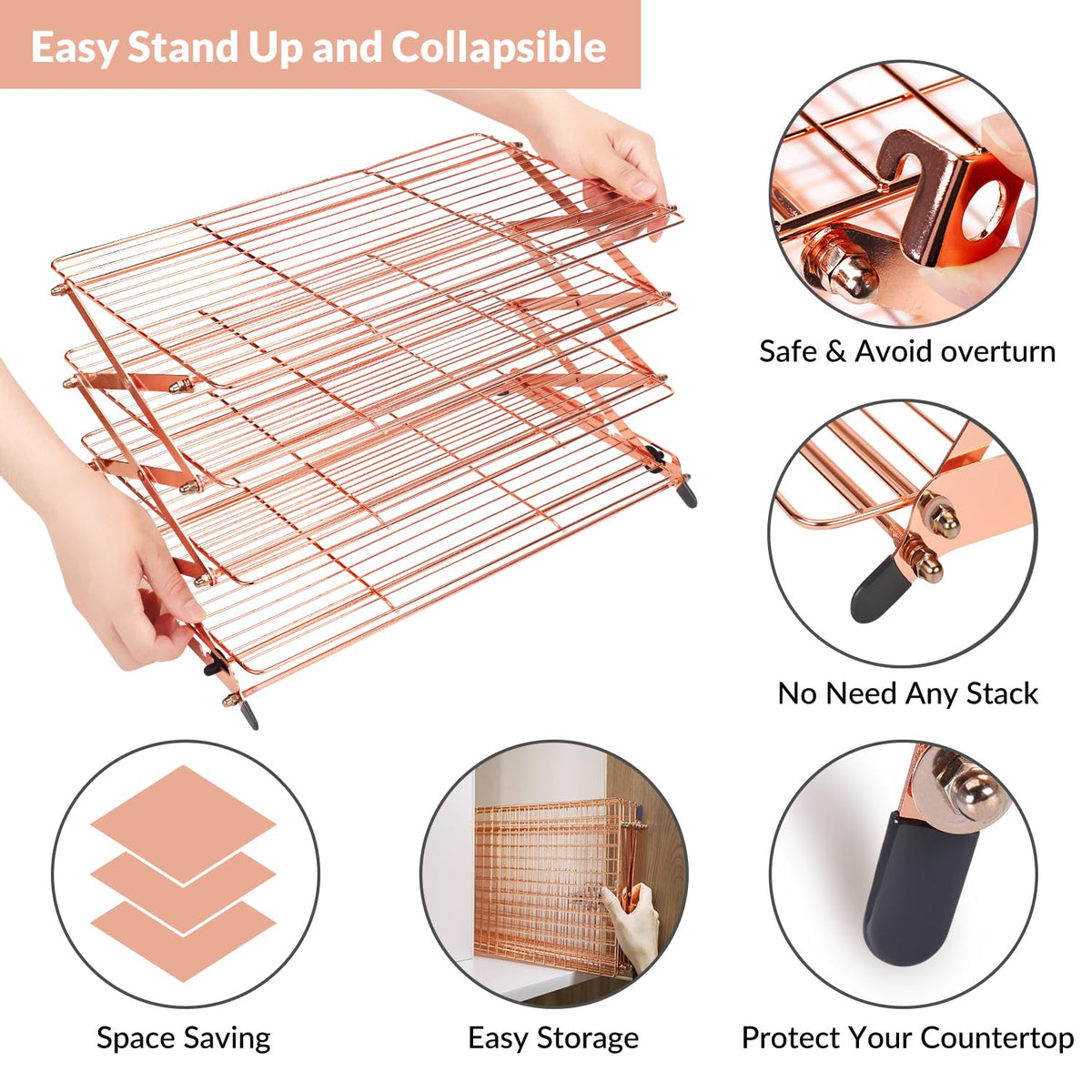 Geesta four-tier rack stacked for versatile cooling workflows