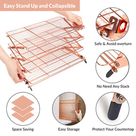 Geesta four-tier rack stacked for versatile cooling workflows