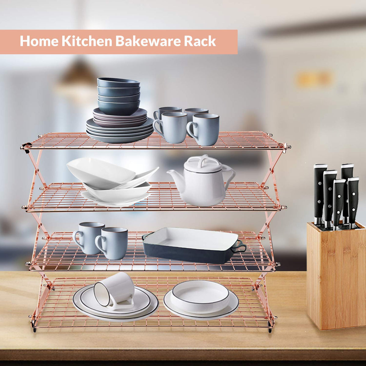 Geesta kitchen scene with cookies cooling on the rack