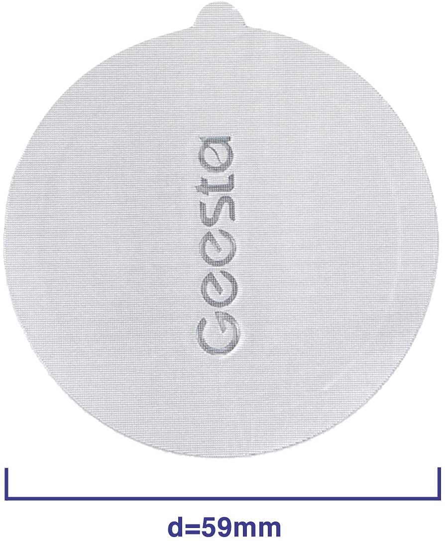 Geesta thick food-grade aluminum foil seal resists tearing during brewing