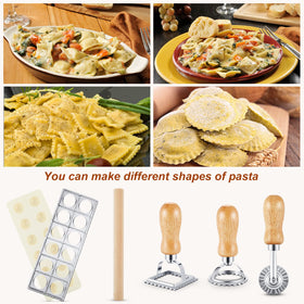 Geetery pasta wheel cutter for sealing and trimming edges