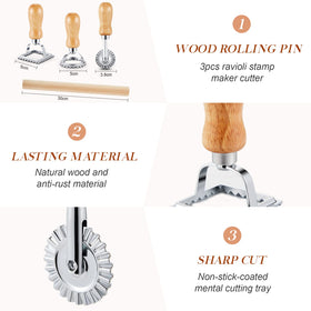 Geetery ravioli maker press for quick uniform pockets