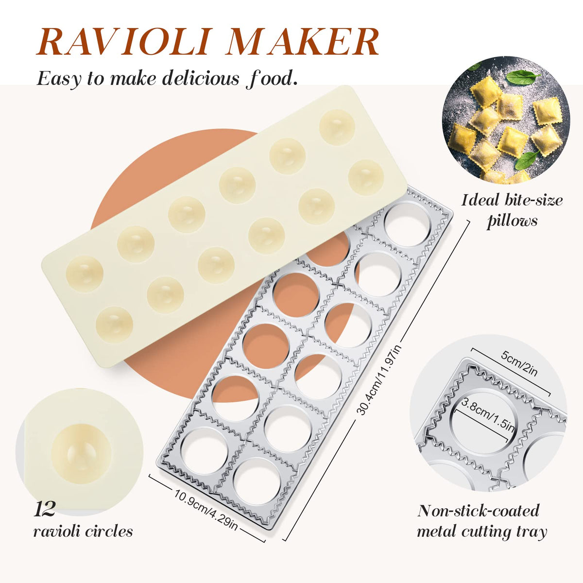 Geetery wooden rolling pin for smooth dough and precise cuts