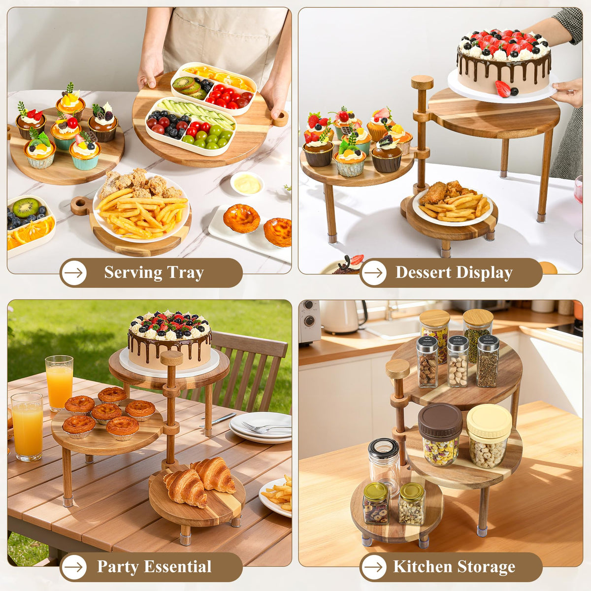 GEHE 360 degree rotatable stand enables easy access from any side