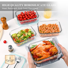 GEHE airtight leakproof lids with locking clasps keep soups and sauces secure