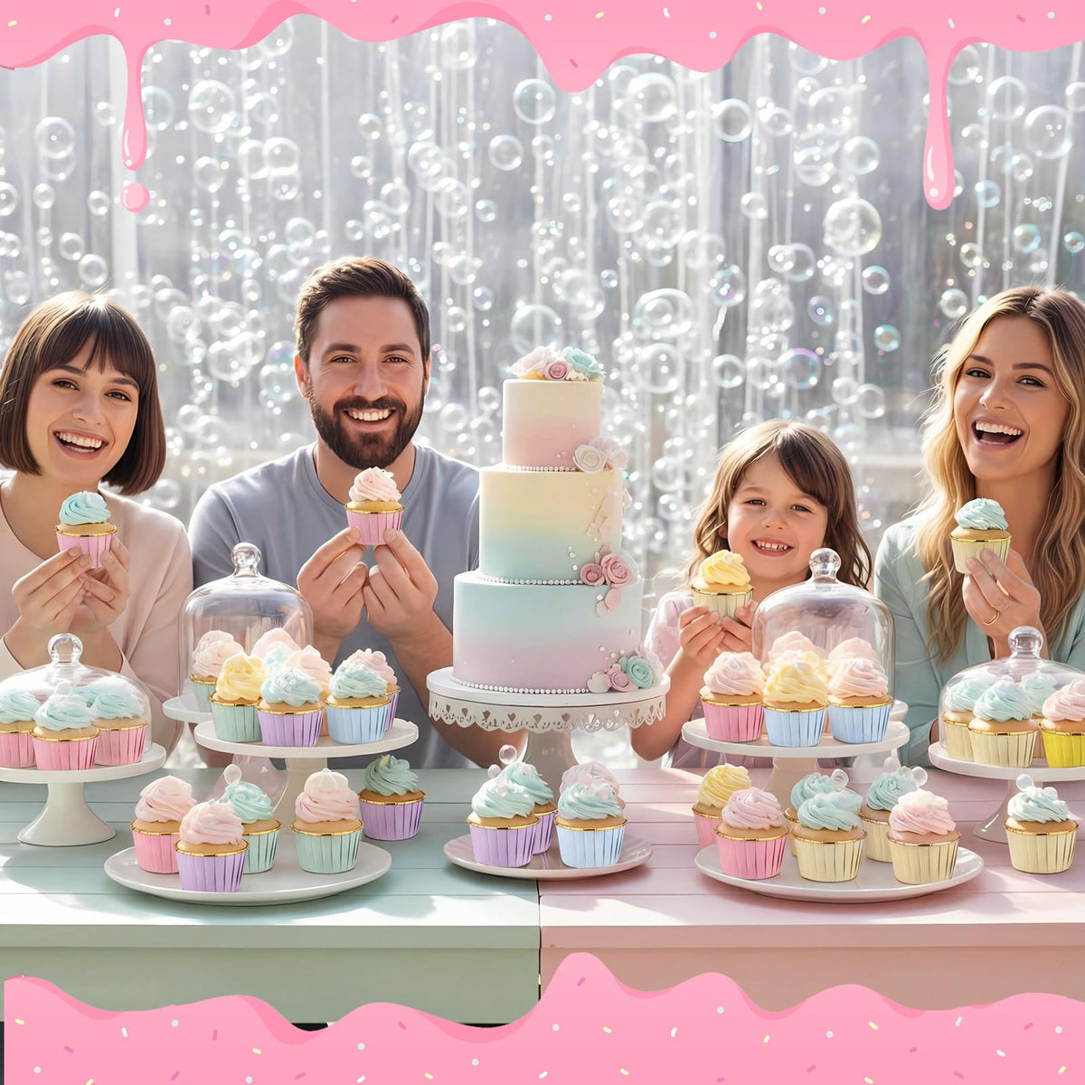 Geiserailie bake-ready liners simplify release and serving of treats