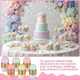 Geiserailie wedding and party tables gain elegant ambience with pastel wrappers