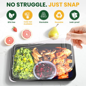 Geisoun three-size set with 28oz, 32oz, and 38oz meals.