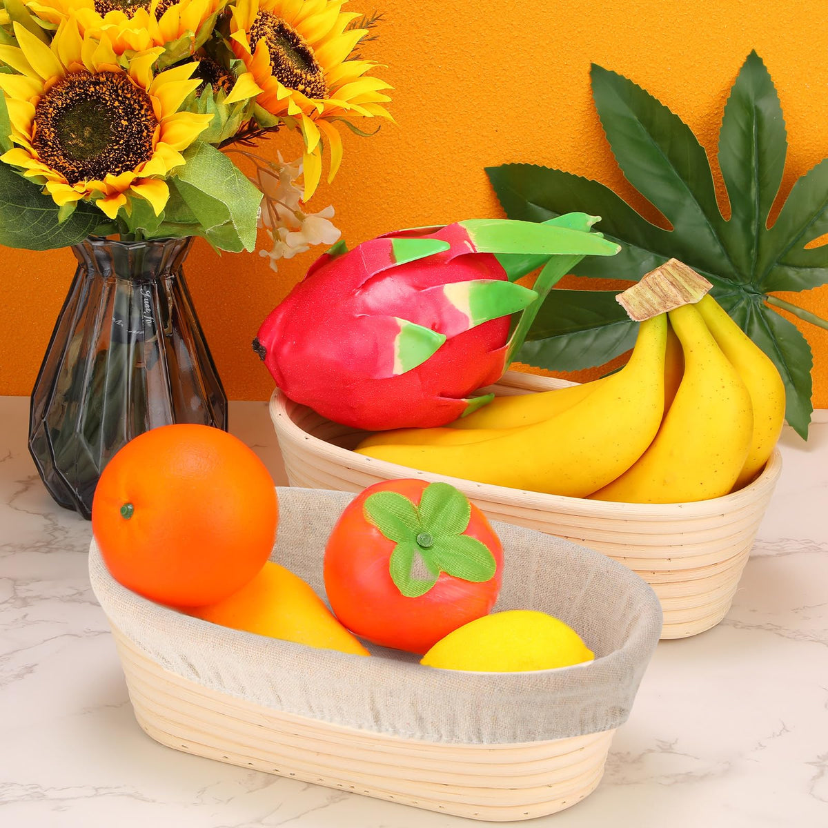 Gejoy 10x6x3.2 inch size is ideal for home bakers.