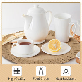 Gejoy silk-like napkins offer a soft touch for guest dinners.
