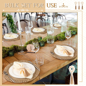 Gejoy wedding dining set creates cohesive, elegant table aesthetics.