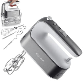 GELANGS 400W hand mixer with copper motor delivering strong mixing power for batter and dough.