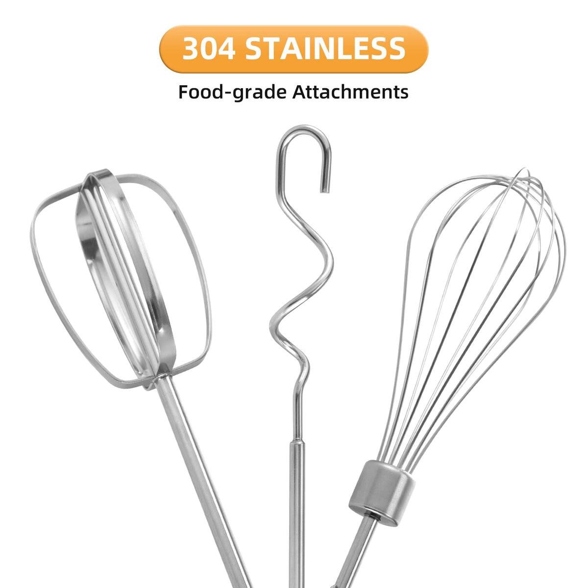 GELANGS hand mixer copper motor with white body hints at durable performance.