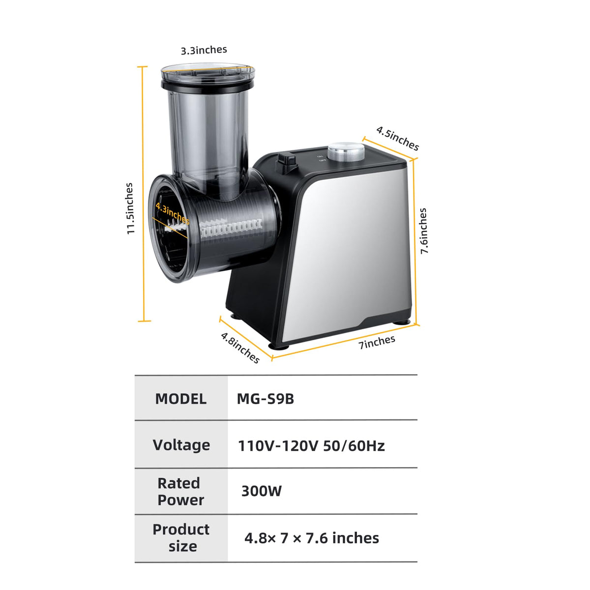 GELANGS one-touch control for quick adjustments