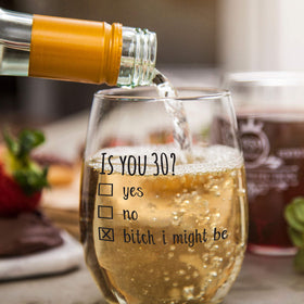Gelid gift for wine lovers celebrating 30th birthdays.