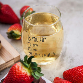 Gelid Is You 40 wine glass set of 2 for gatherings