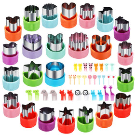 GELIFATLE vegetable cutter shapes set packaging, perfect for creative snacks.