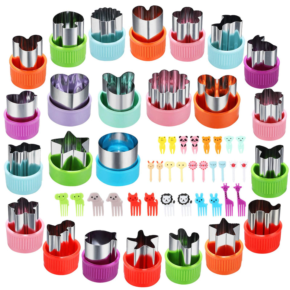 GELIFATLE vegetable cutter shapes set packaging, perfect for creative snacks.