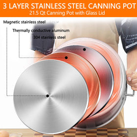 Geliwosy lid lifter and funnel simplify sealing process.