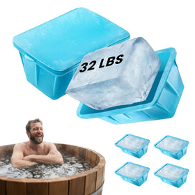 Gelu Ice Molds extra-large block mold for cold baths and long-lasting cooling