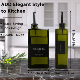 Gelury soy sauce dispenser bottle with drip-free pour for precise dosing.