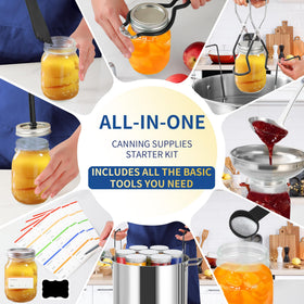 Gemfino jar lifter magnetic for safer jar handling during canning.