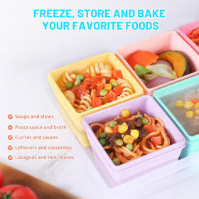 Gemice ideal for meal-prep and batch storage.