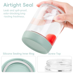 Gemice freezer-safe jar ready for make-ahead meals and storage.