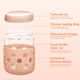 Gemice silicone sleeve grip aids handling with wet hands.